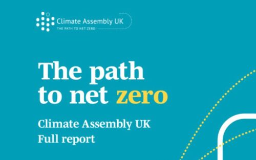 Climate Assembly Report The UK’s first people’s view on Energy for Net Zero 2050