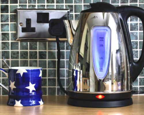 Electric kettle and cup