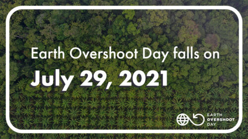Earth Overshoot Day 2021 Banner