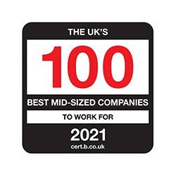 The UK's 100 Best Companies to Work for 2021