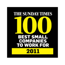 The Sunday Times Best Small Companies to Work For 2011