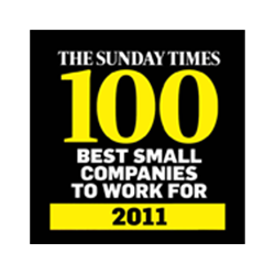 The Sunday Times Best Small Companies to Work For 2011